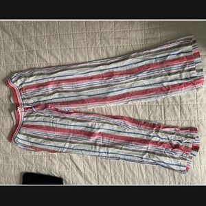 Old Navy, Medium, Striped Linen Pants